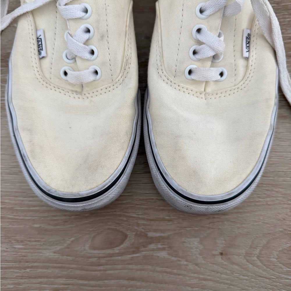 Vans Light Yellow Canvas Sneakers - Picture 2 of 2
